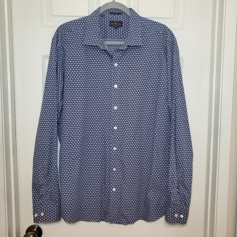 Rodd & Gunn Sports Fit Button Down XL Blue Floral